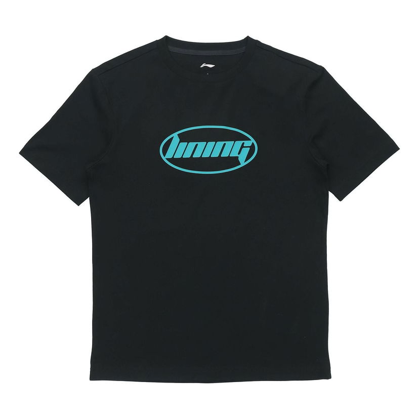 Тениска Li-Ning Alphabet Print Couple Tee Черно | AHSQ412-3