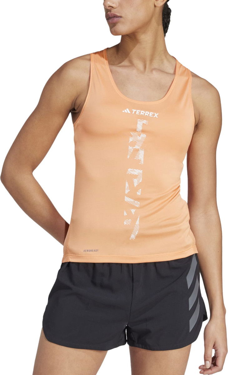 Потник adidas Performance Women's Orange Running Tank Top Оранжево
 | iw6687, 0