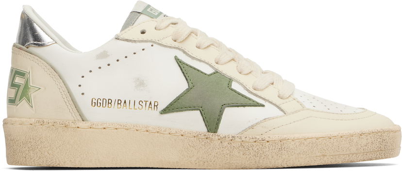 Кецове и обувки Golden Goose Golden Goose Ball Star Бяло | GWF00117.F006861.10630