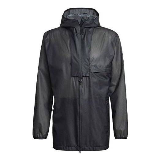 Дъждобран adidas Originals Y-3 Nylon Waterproof Jacket Черно | GV6086