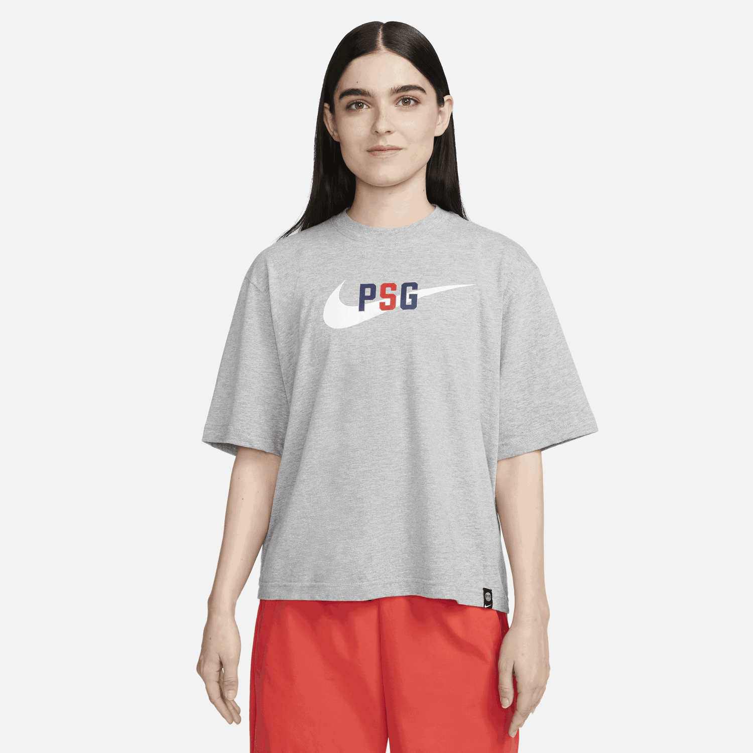 Тениска Nike tričko Paris Saint-Germain Swoosh Сиво | FJ1991-010, 0