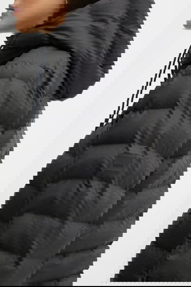 Пухо яке Rains Lohja Curve Hooded Winter Puffer Jacket Черно | 15890.01, 7