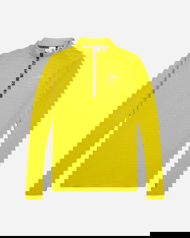 Тениска Nike Patta Running Team Half-Zip Longsleeve Quartz Жълто | FJ3069-389, 0