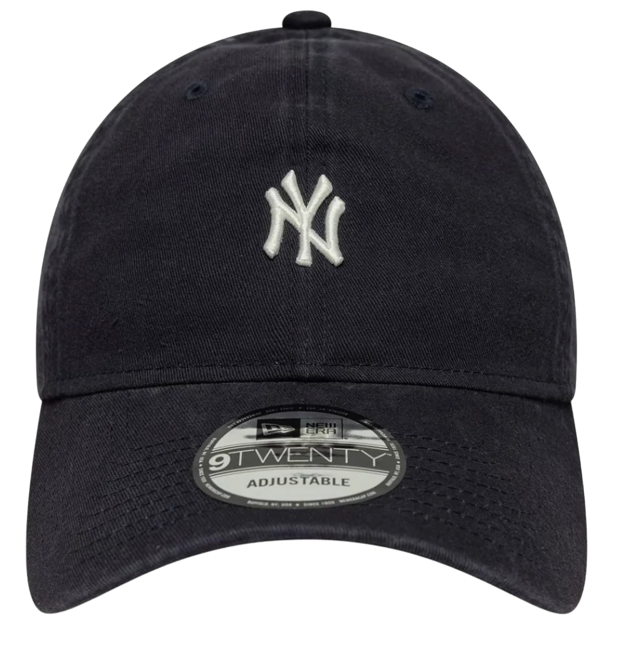 Шапка с козирка New Era MLB New York Yankees Mini Logo Washed 9Twenty Cap Тъмно синьо | 60667594-60667594, 1