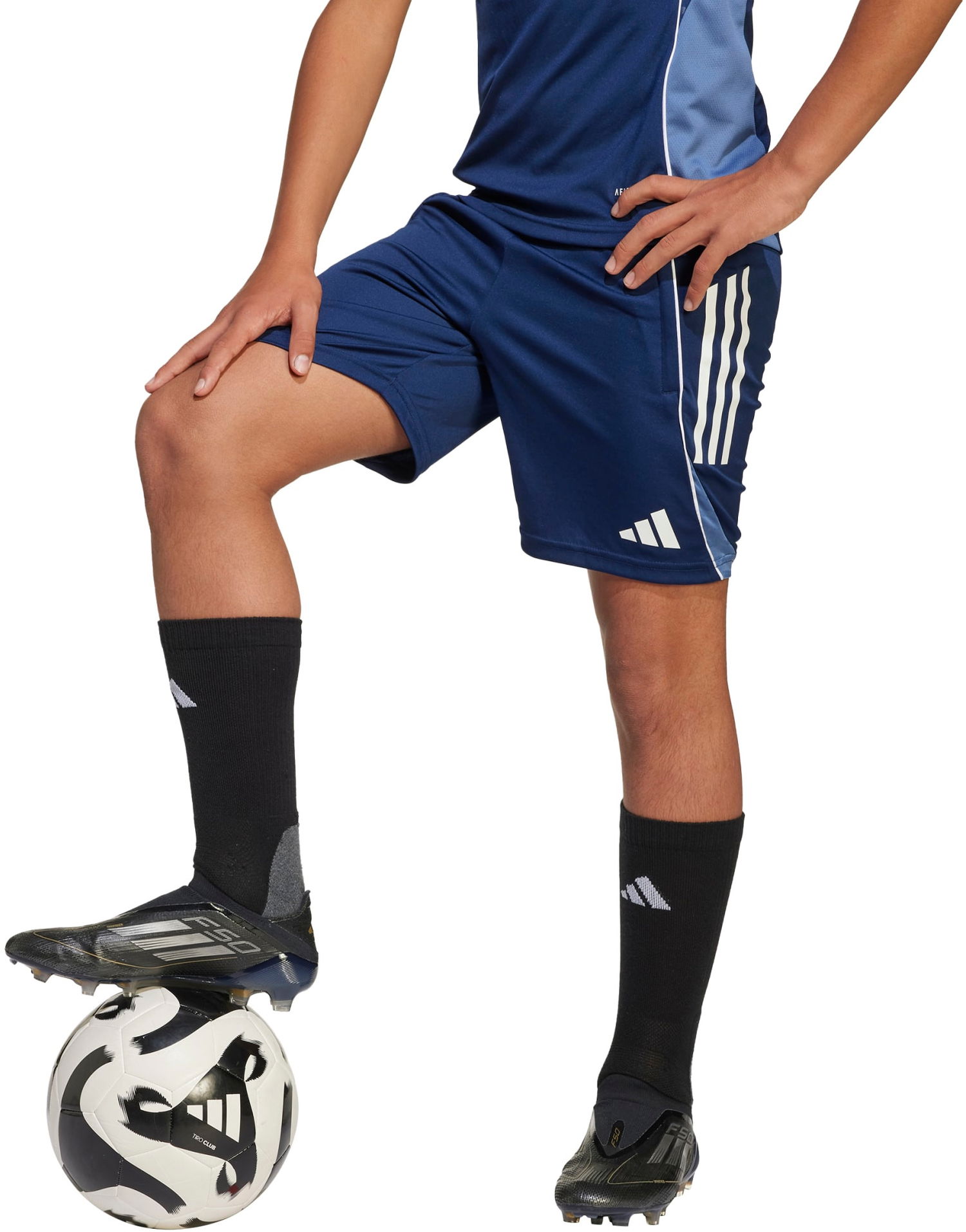 Къси панталони adidas Originals adidas TIRO 25C TR Training Shorts Синьо | ji6556, 1