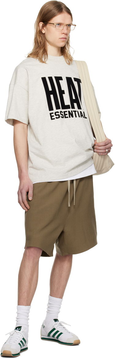 Тениска Fear of God ESSENTIALS NBA Heat Short Sleeve T-Shirt Бежово | 125AL244302F, 4