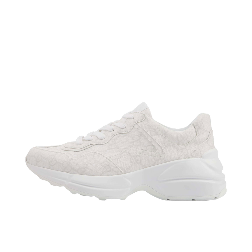 Кецове и обувки Gucci GG Rhyton Sneaker White W Бяло | 737899 KGD00 9000