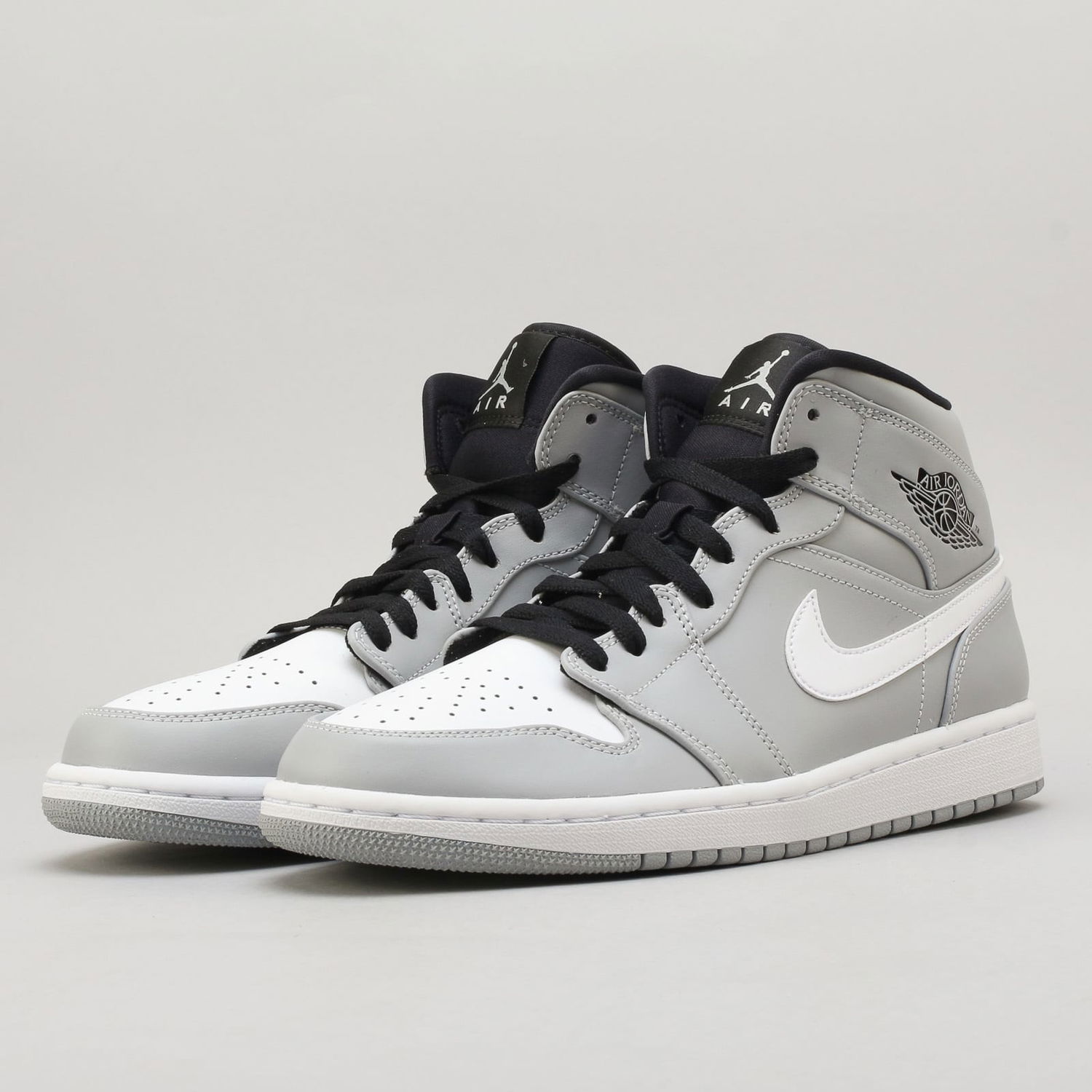 Кецове и обувки Jordan Jordan 1 Mid Сиво | 554724-046, 1