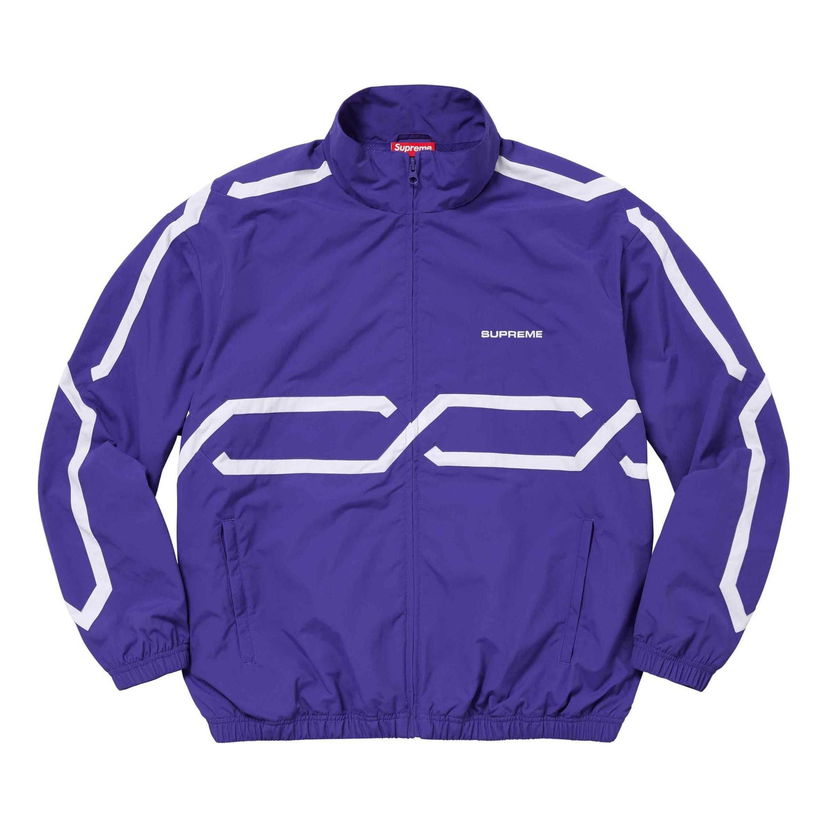 Ветровка Supreme Inset Link Track Jacket Лилаво | SUP-SS24-082