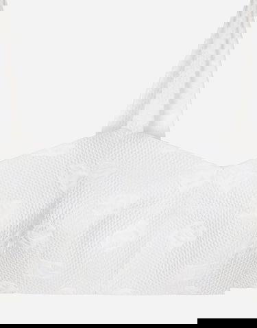 Съкратен топ Dolce & Gabbana Dolce & Gabbana Jacquard Top With All-over DG Logo Бяло | F7Q34THJMOWW0001, 3