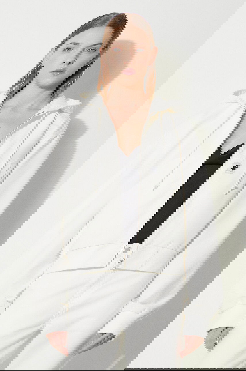 Яке Carhartt WIP Amherst Oversize Cropped Hooded Jacket Бяло | I033151.D602, 0