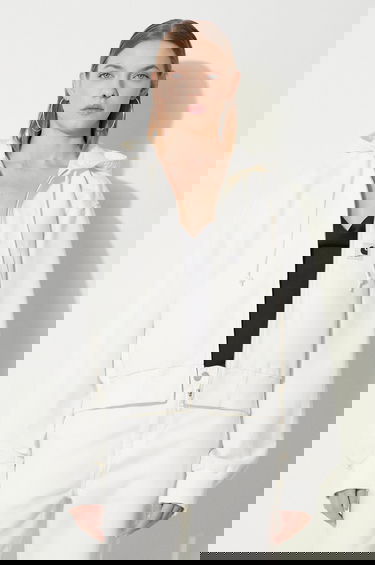 Яке Carhartt WIP Amherst Oversize Cropped Hooded Jacket Бяло | I033151.D602, 0