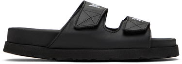 Облекло Palm Angels Palm Angels Printed Sandals Черно | PBIH001C99LEA0011001, 0