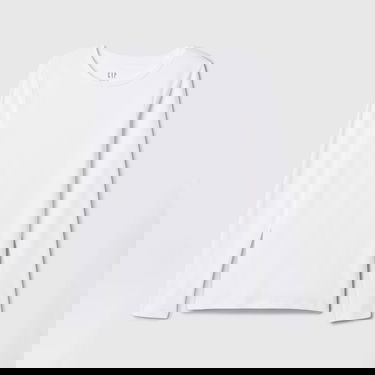Тениска GAP T-shirt Modal Crew Fresh White XS Бяло | 540609-04, 5
