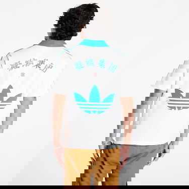 Поло тениска adidas Originals Short Sleeve Polo Shirt Бяло | JE9585, 2
