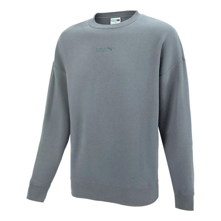 Суитчър Puma Crew Neck Sweatshirt Сиво | 534365-44