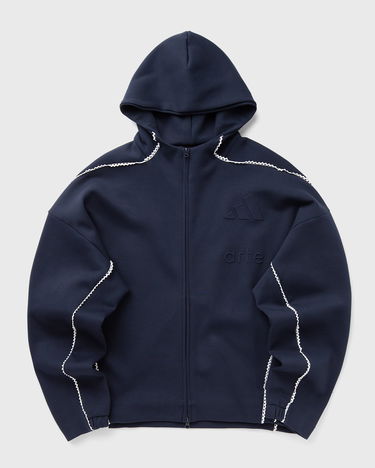 Суитчър adidas Originals X ARTE Scalloped Trim Full-Zip Hoodie Тъмно синьо | KD1616, 2