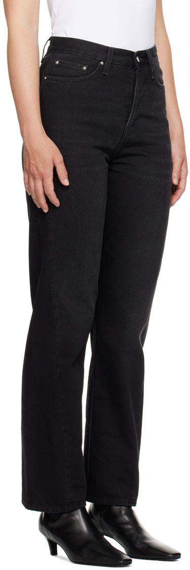 Дънки TOTEME TOTEME Twisted Seam Denim Jeans Черно | 231-240-744, 1