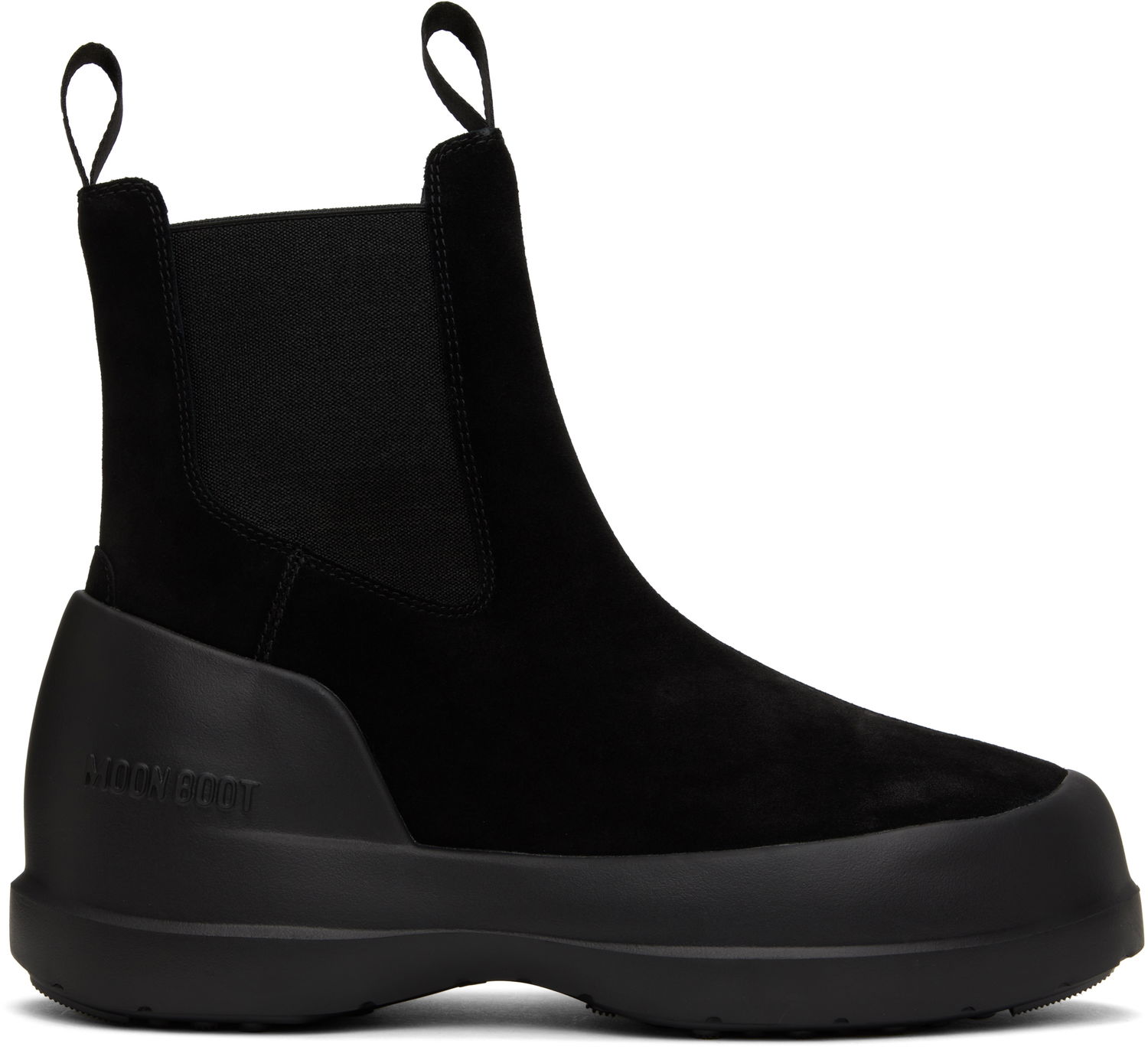 Кецове и обувки Moon Boot Chelsea Suede Boots Черно | 80D2480050, 0