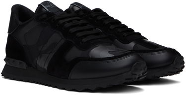 Кецове и обувки Valentino Valentino Garavani Camouflage Rockrunner Черно | 5Y2S0723NSD, 3