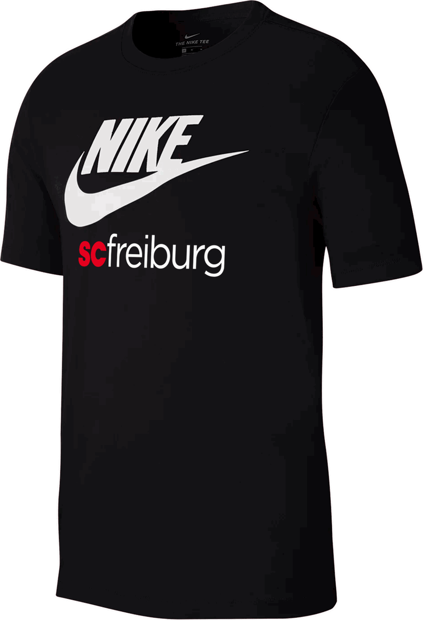 Тениска Nike SC Freiburg Futura T-Shirt Черно | 5scfar5004-010