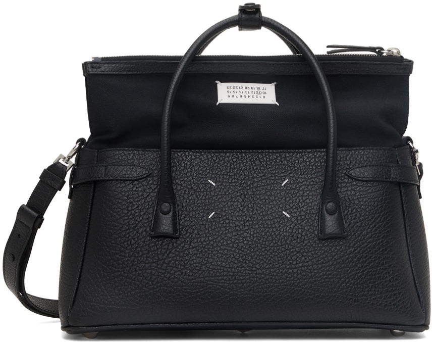 Дамска чанта Maison Margiela 5AC Top Handle Bag Черно | SB2WD0076 P4348, 0