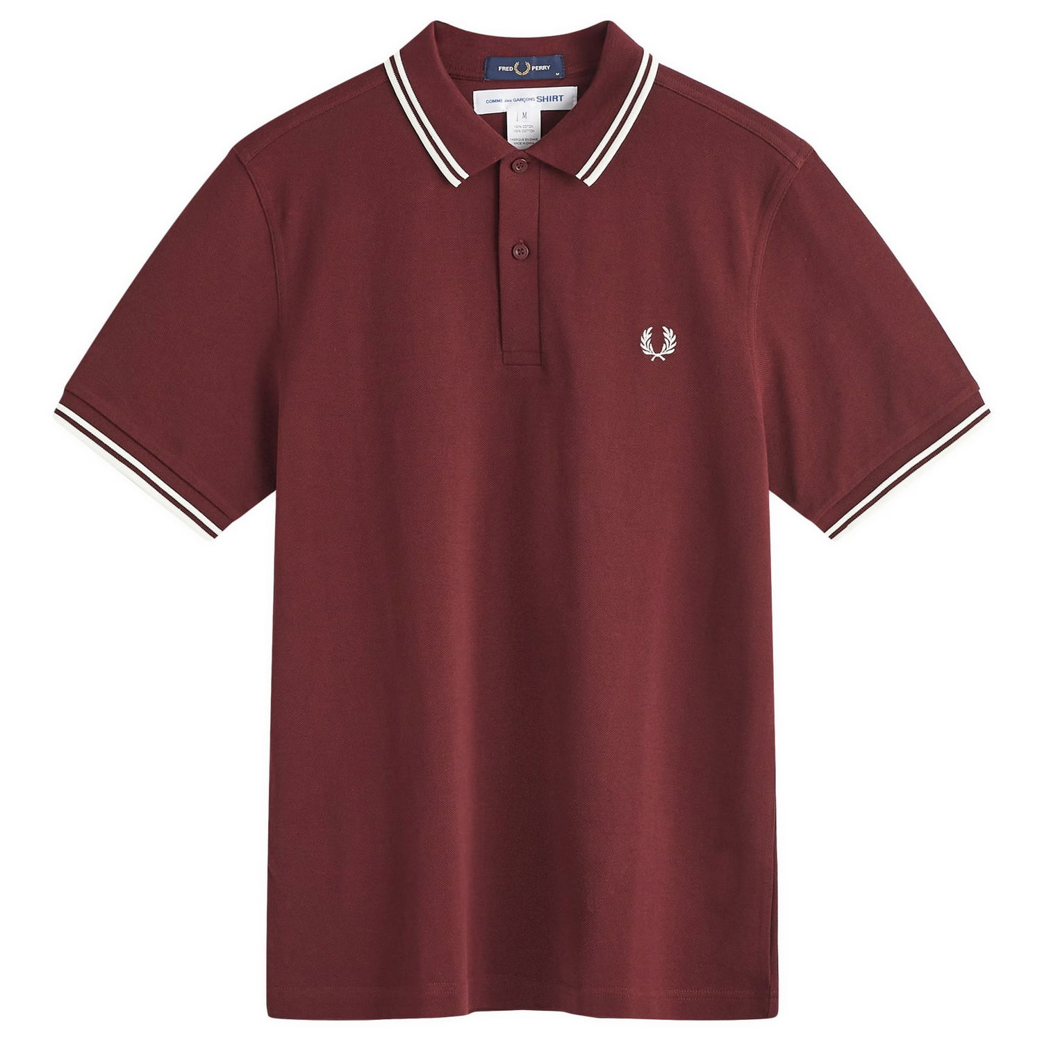 Поло тениска Comme des Garçons Polo Shirt Червено | FN-T502-3, 0