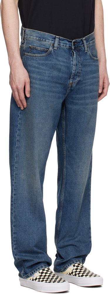 Дънки Carhartt WIP Marlow Relaxed-Fit Jeans Синьо | I023029, 4