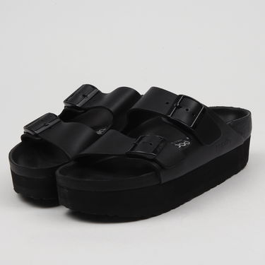 Кецове и обувки Birkenstock Arizona Papillio Leather Черно | 1013266, 0
