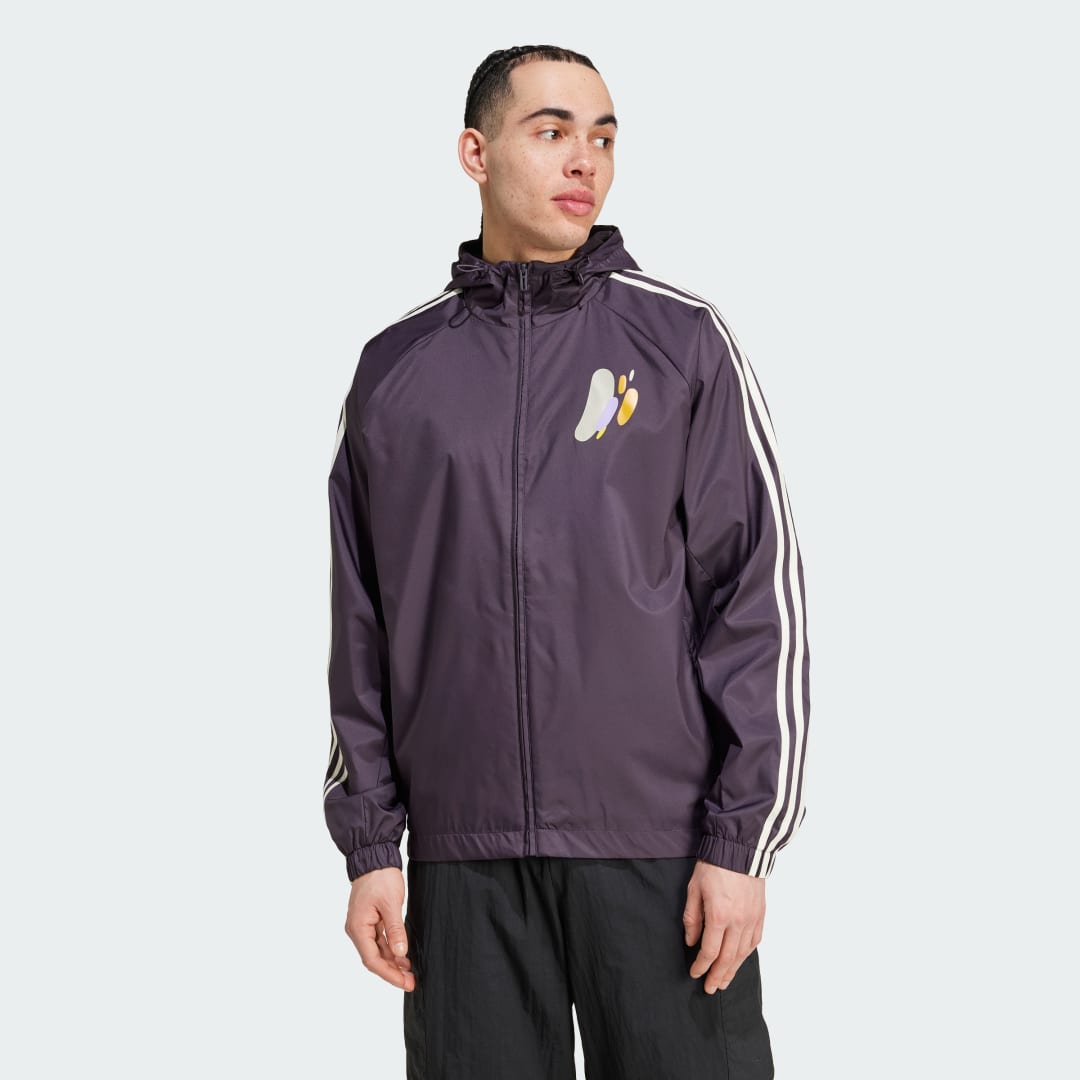 Ветровка adidas Performance Real Madrid Windbreaker Лилаво | IT3771, 0