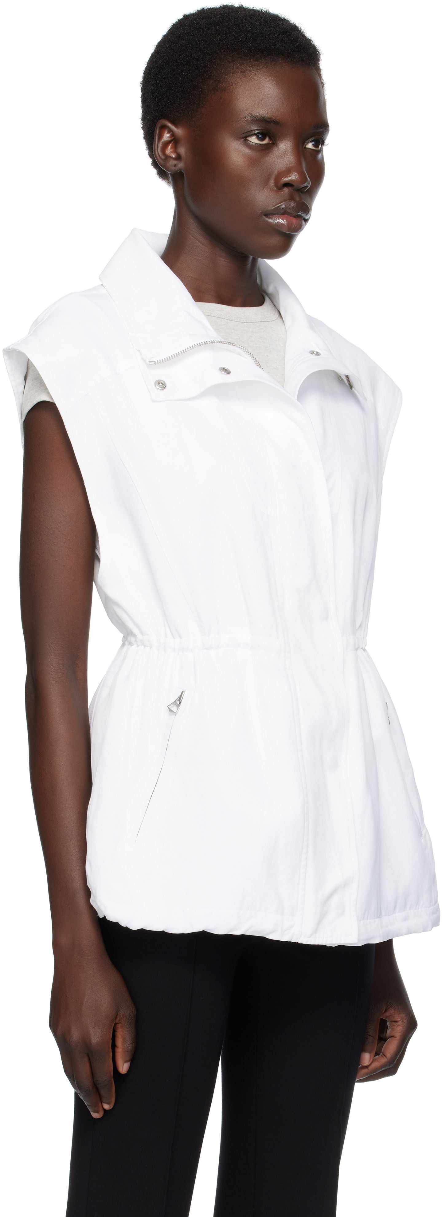 Жилетка rag & bone Rag & Bone Monica Sleeveless Vest Бяло | WAW25P40062906, 1