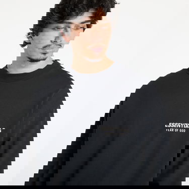 Пуловер Fear of God Fear of God Essentials Classic Fit Long Sleeve T-Shirt Черно | 125AS254200F-861, 1