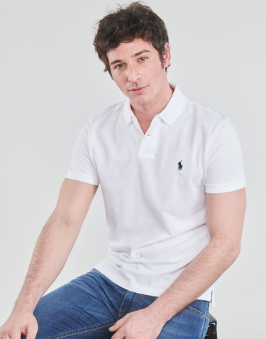 Поло тениска Polo by Ralph Lauren Polo Tee Бяло | 710666998002-NOS, 4