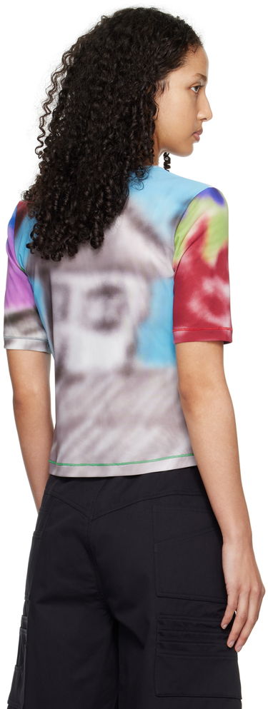 Тениска Chopova Lowena Abstract Print Slim T-Shirt Многоцветен | 2238, 2