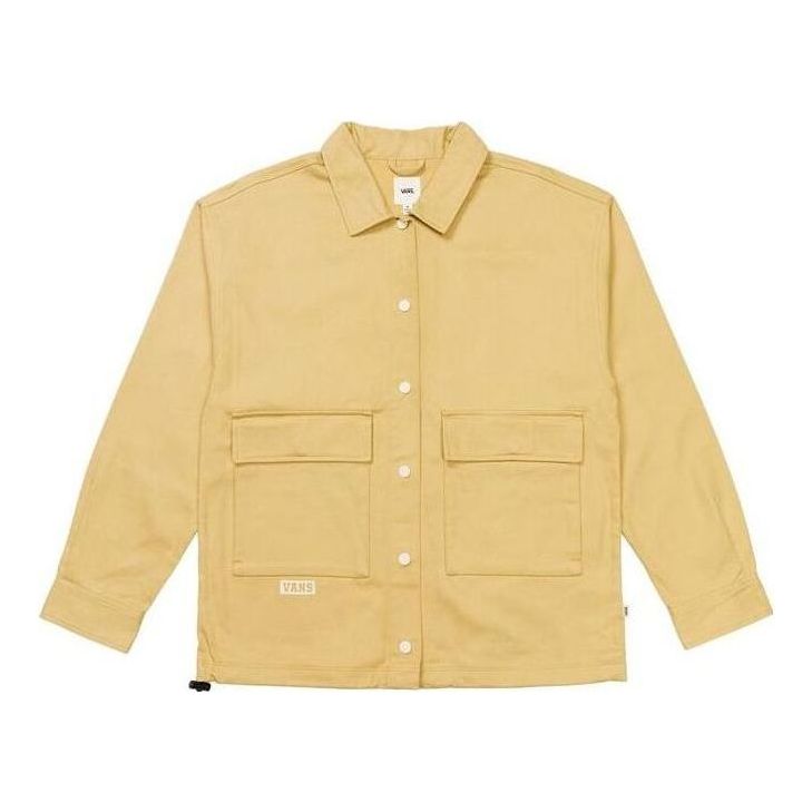 Риза Vans Prep School Button-Up Shacket Жълто | VN0002S5YUU, 0
