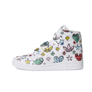 Кецове и обувки adidas Originals Jeremy Scott x Forum 84 High "Multi" Многоцветен | HQ1128, 0