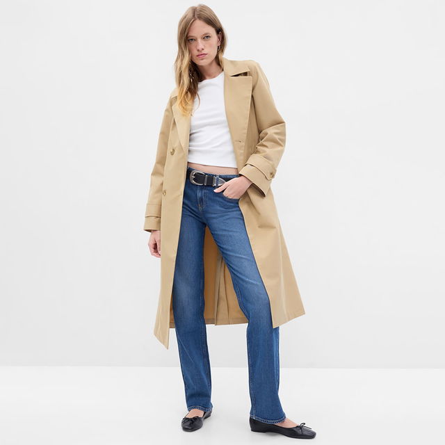 Icon Trench Coat Khaki