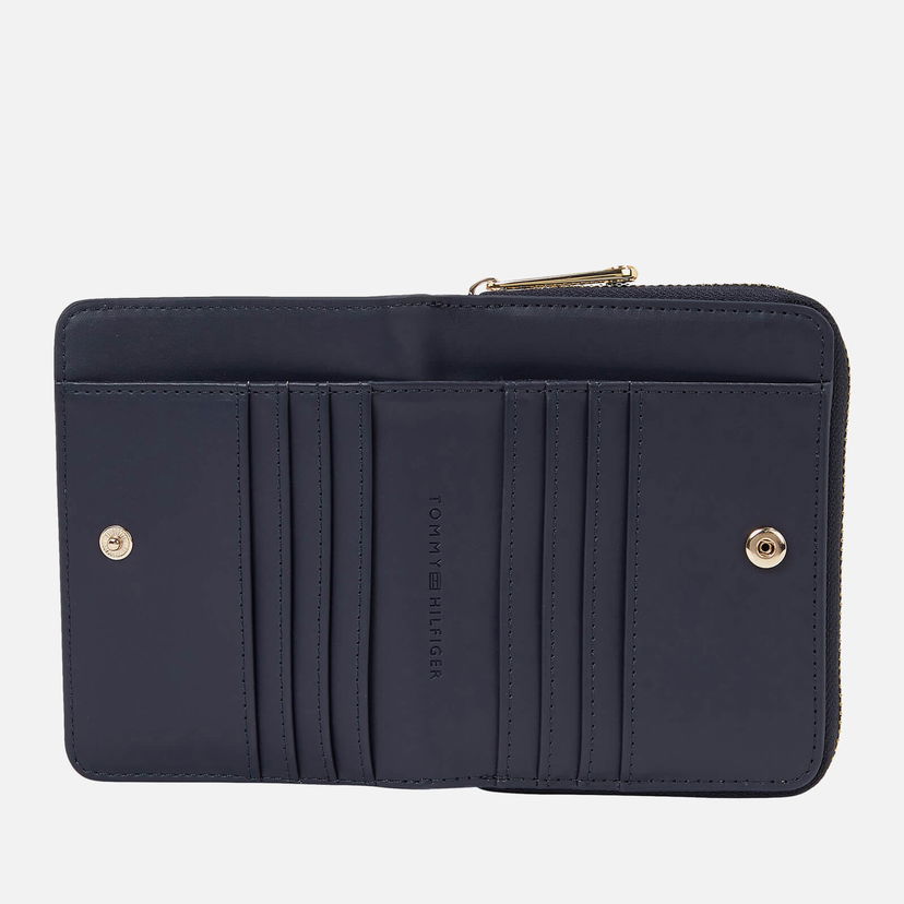 Портфейл Tommy Hilfiger Faux Leather Wallet Тъмно синьо | AW0AW15748DW6