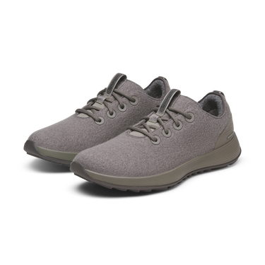 Кецове и обувки Allbirds Wool Runner NZ Comfortable Walking Water-Repellent Сиво | A12069W, 4