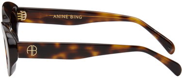 Слънчеви очила Anine Bing ANINE BING Roma Oval Sunglasses Кафяво | A-12-10090-TTI3, 2