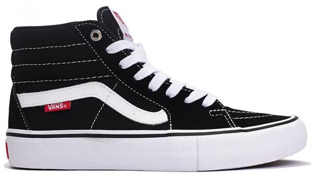 Кецове и обувки Vans Sk8-Hi Pro Black White Черно | VN000VHGY28, 0
