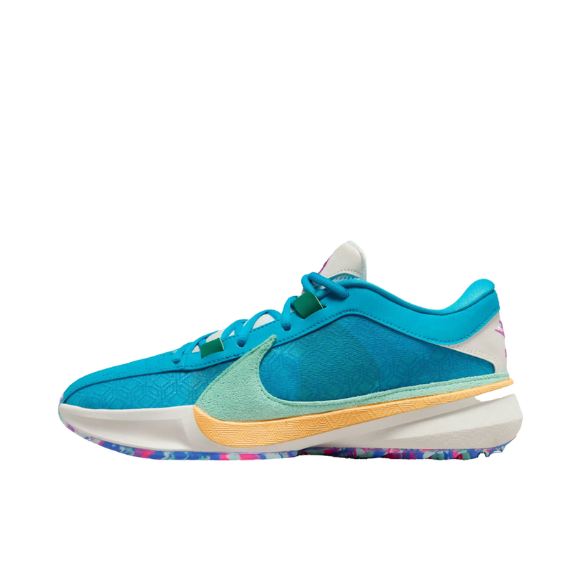 Баскетбол Nike Zoom Freak 5 Greece x Nigeria Синьо | DX4985-400/DX4996-400