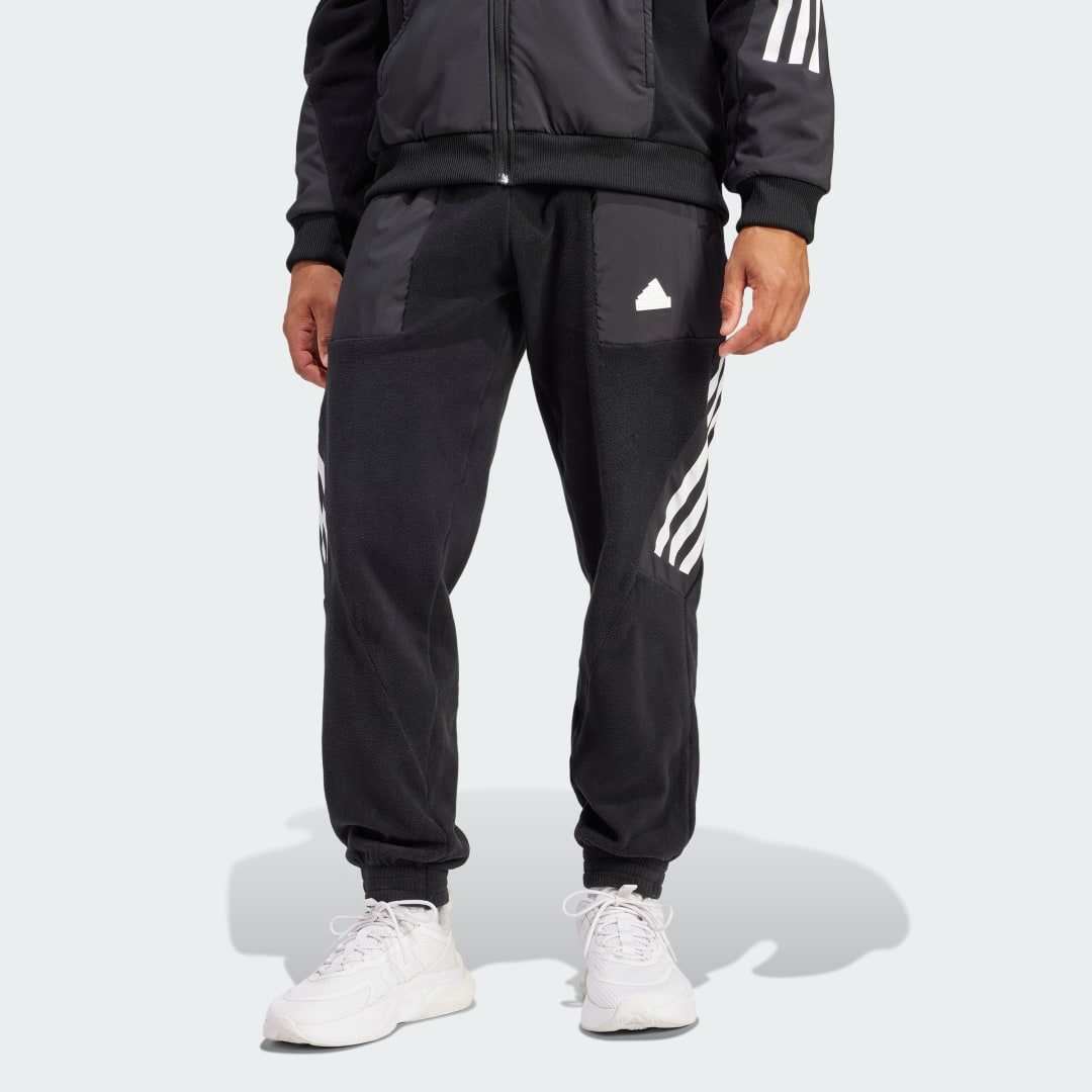 Панталони и дънки adidas Performance adidas Sportswear Future Icons 3-Stripes Черно | IB6129, 0