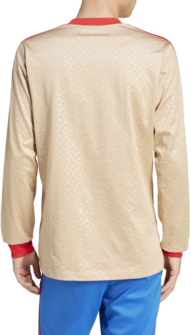 Фланелка adidas Originals Long Sleeve Graphic T-Shirt Бежово | jmo34-ix5463, 1