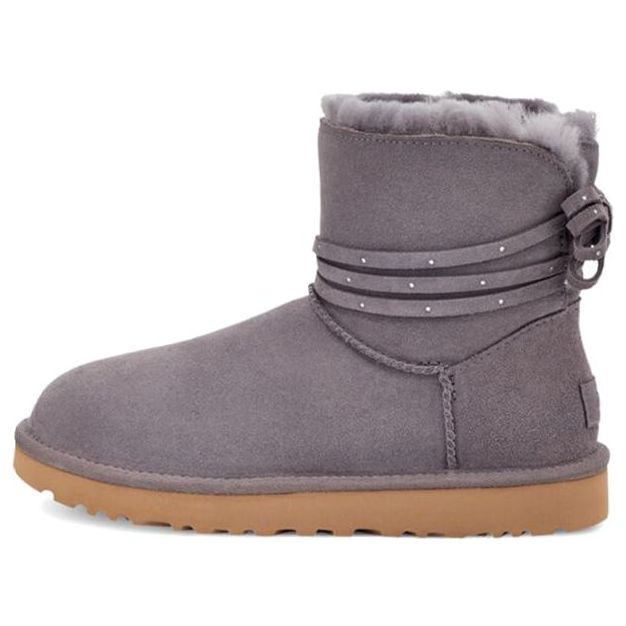 Кецове и обувки UGG Mini Bailey Bling Bow Boots Сиво | 1120864-SHA