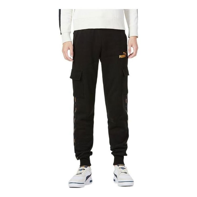 Спортни панталони Puma Casual Cargo Sideline Pants Черно | 674359-01