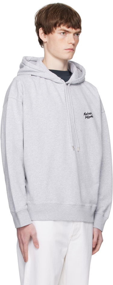 Суитчър MAISON KITSUNÉ Maison Kitsuné Handwriting Oversize Hoodie Сиво | PM00704KM0340, 1