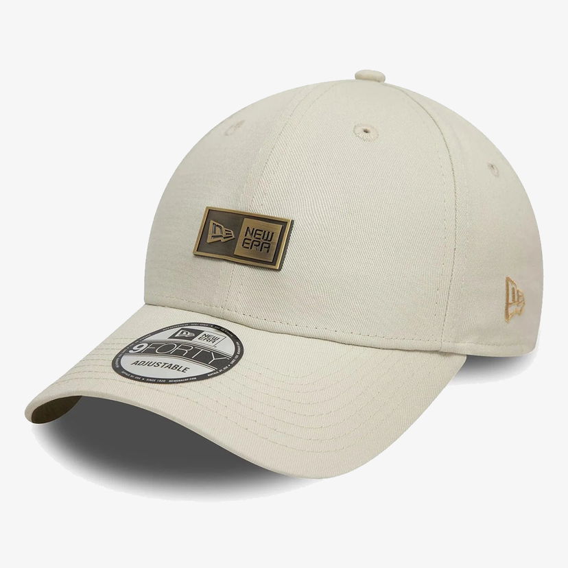 Шапка с козирка New Era New Era NE Badge 9Forty Adjustable Cap Бежово | 60595306