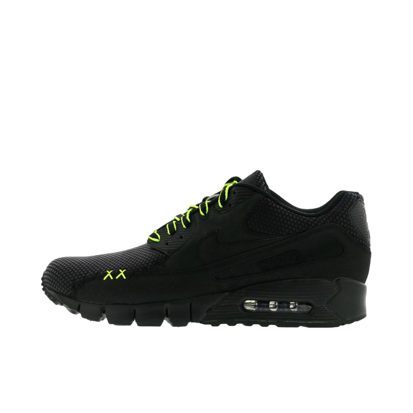 Кецове и обувки Nike Air Max 90 Kaws Black Volt Черно | 346114-001