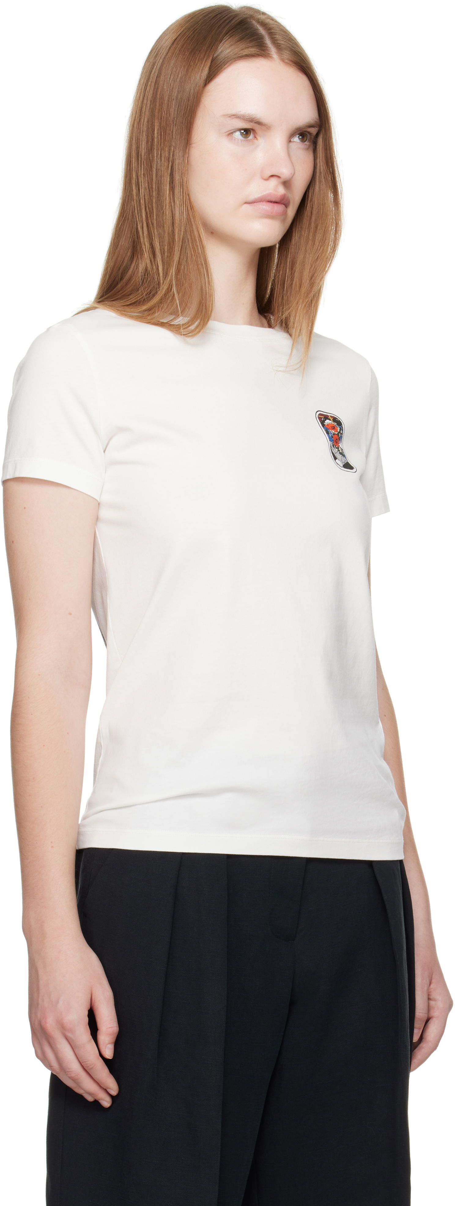 Тениска KENZO Kenzo 'KENZO City' Graphic T-Shirt Бяло | FF62TS2524SO, 1